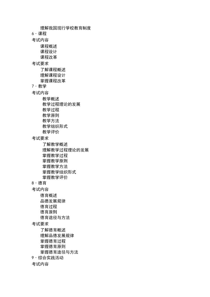 真题